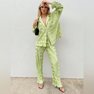 Princess Polly Lila Green matching set